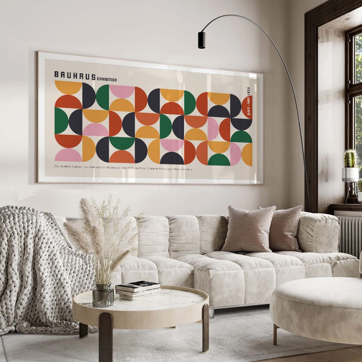 Bauhaus Arc Poster