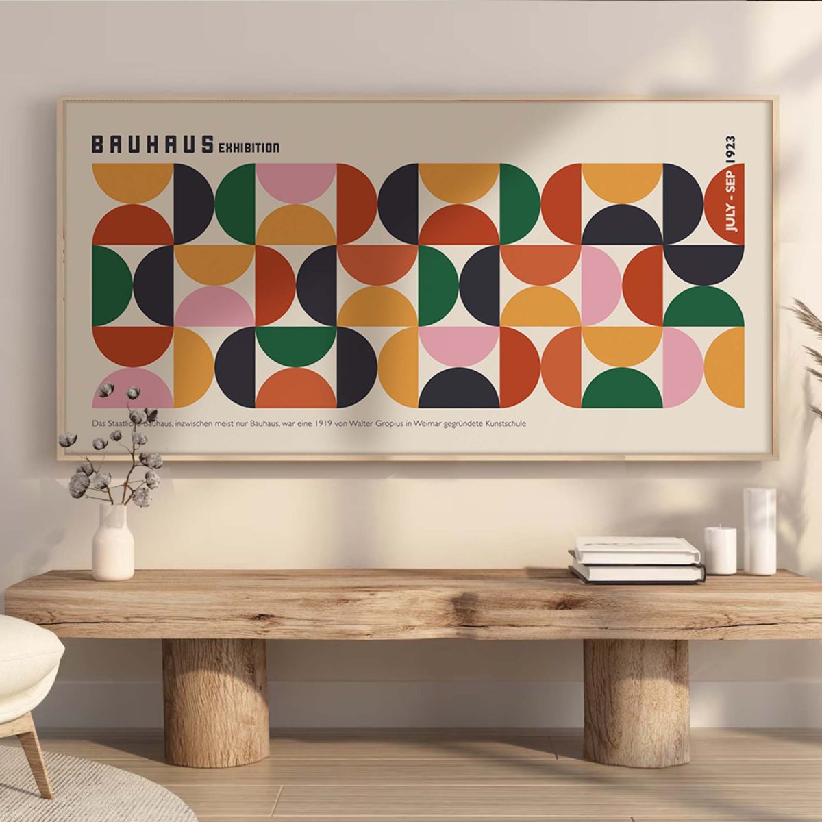 Bauhaus Arc Poster