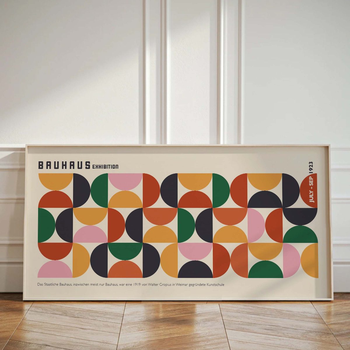 Bauhaus Arc Poster
