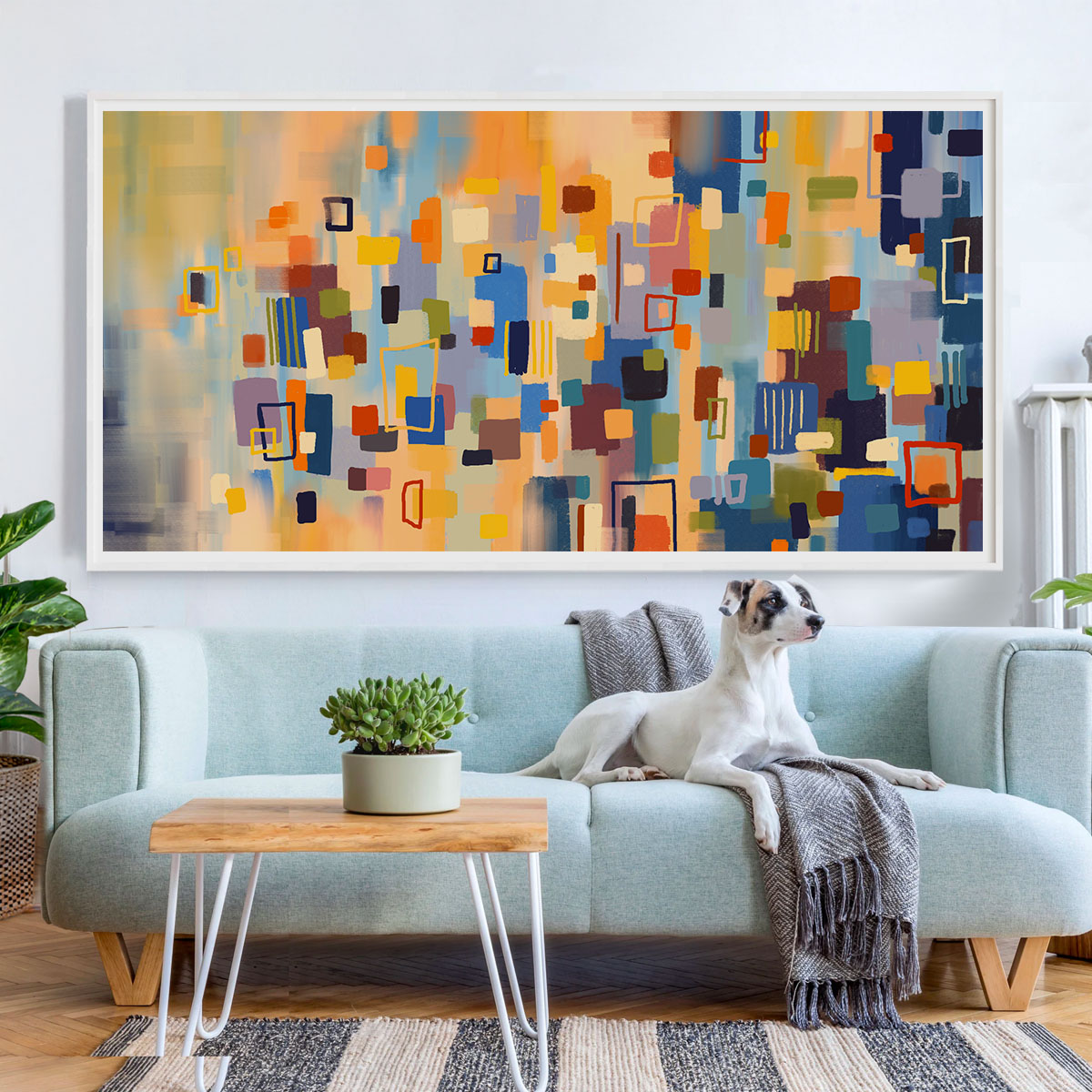 Abstract Geometric Wall Art