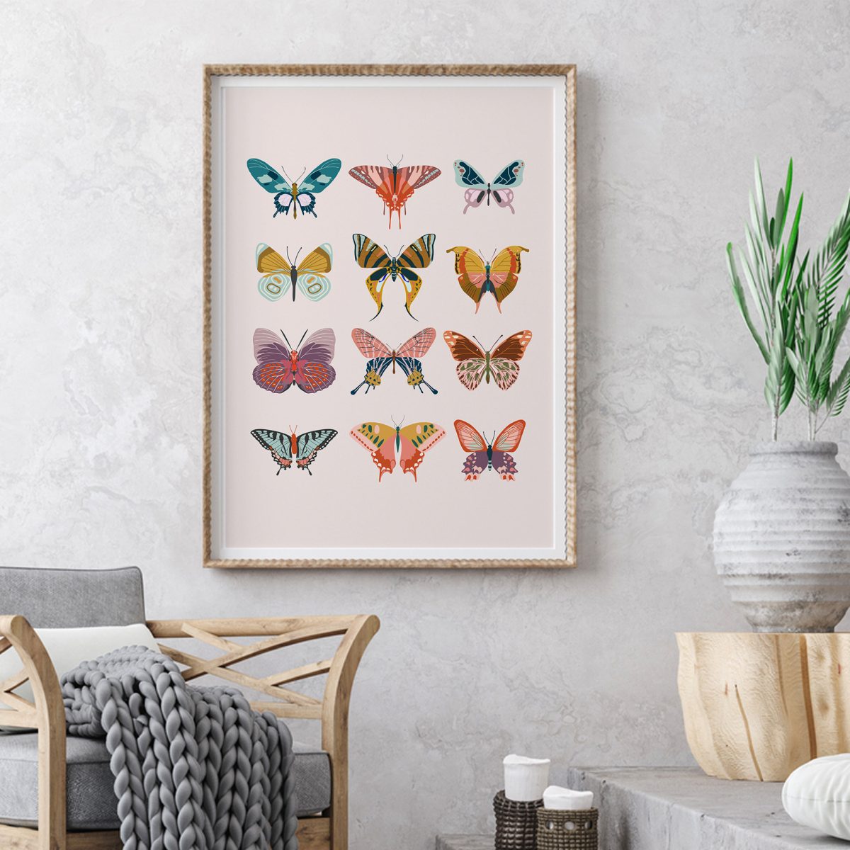 boho-butterfly-poster