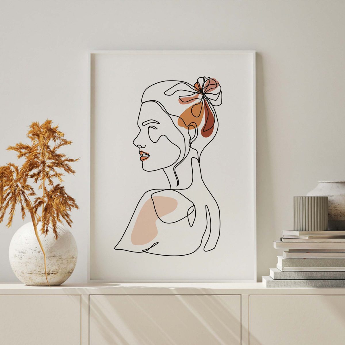 boho-woman-line-art
