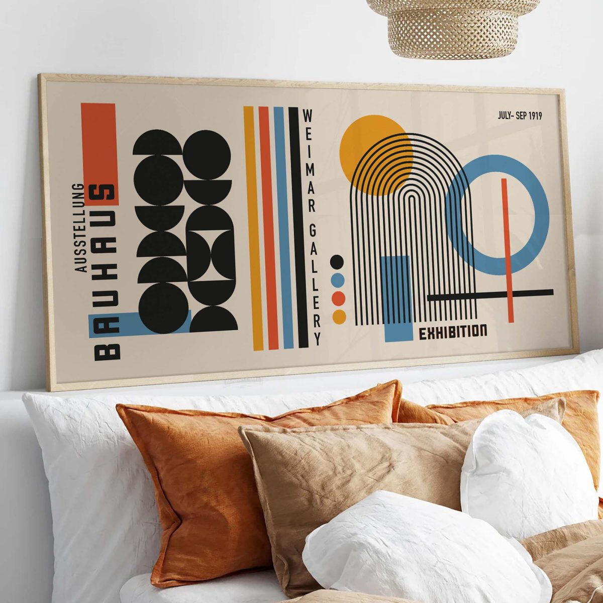 Bauhaus minimalist print