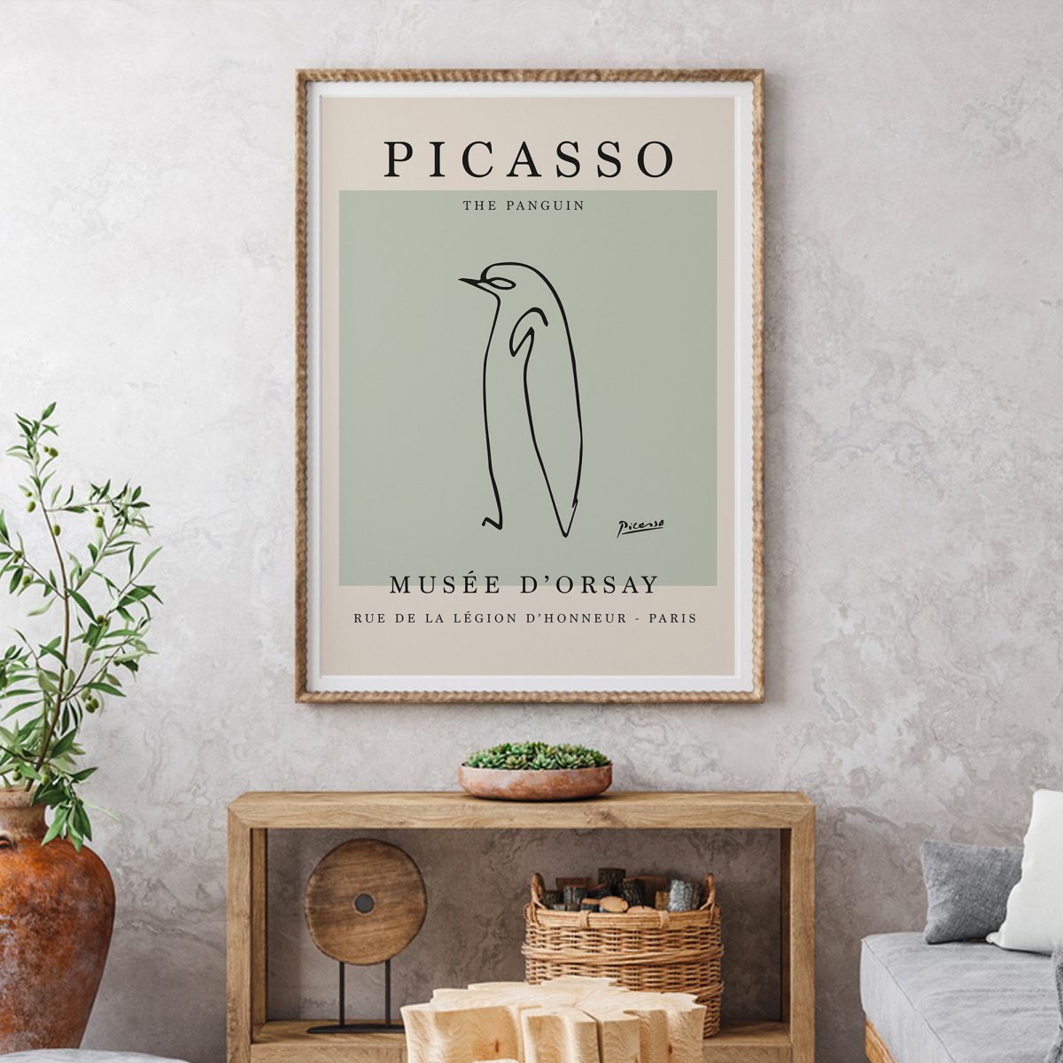 picasso-penquin-poster