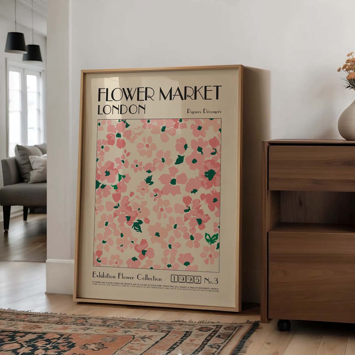 Modern Flower Art Print