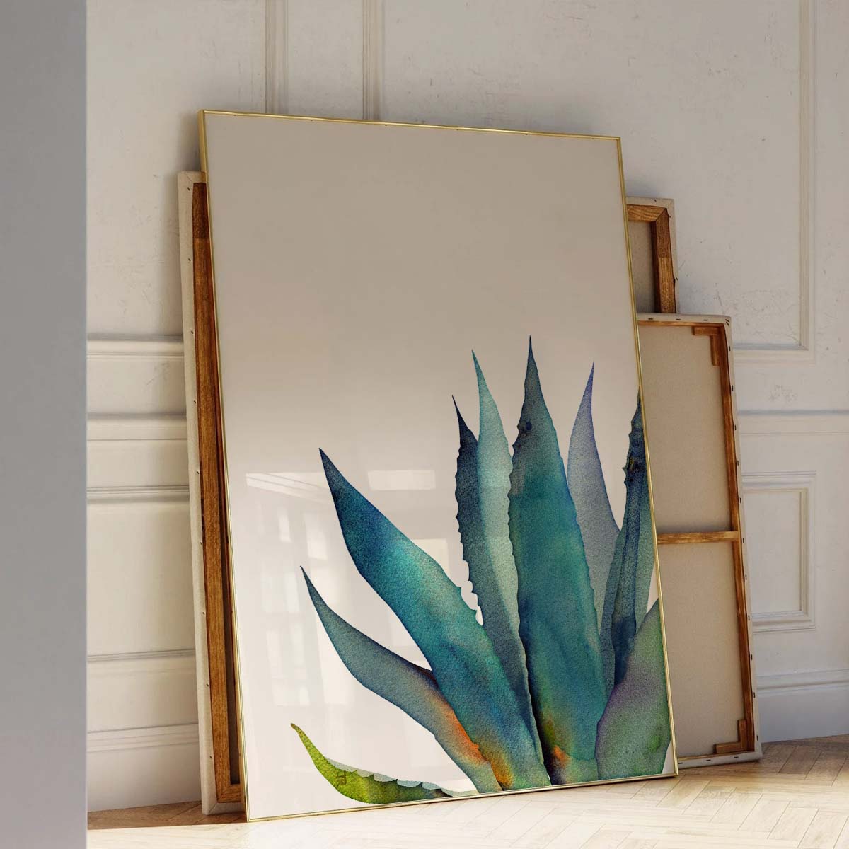 Agave Watercolor Art