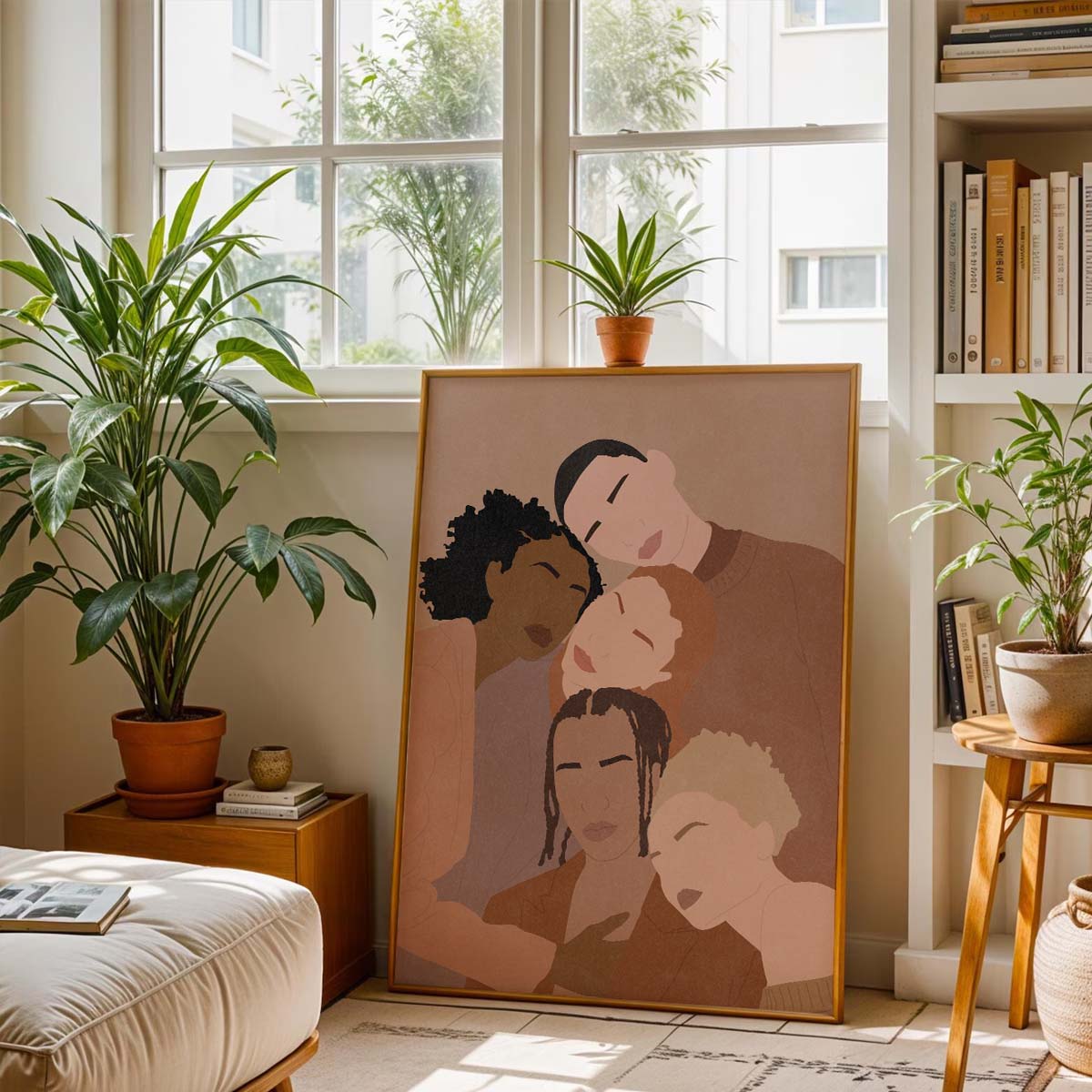 Diverse Faces Art
