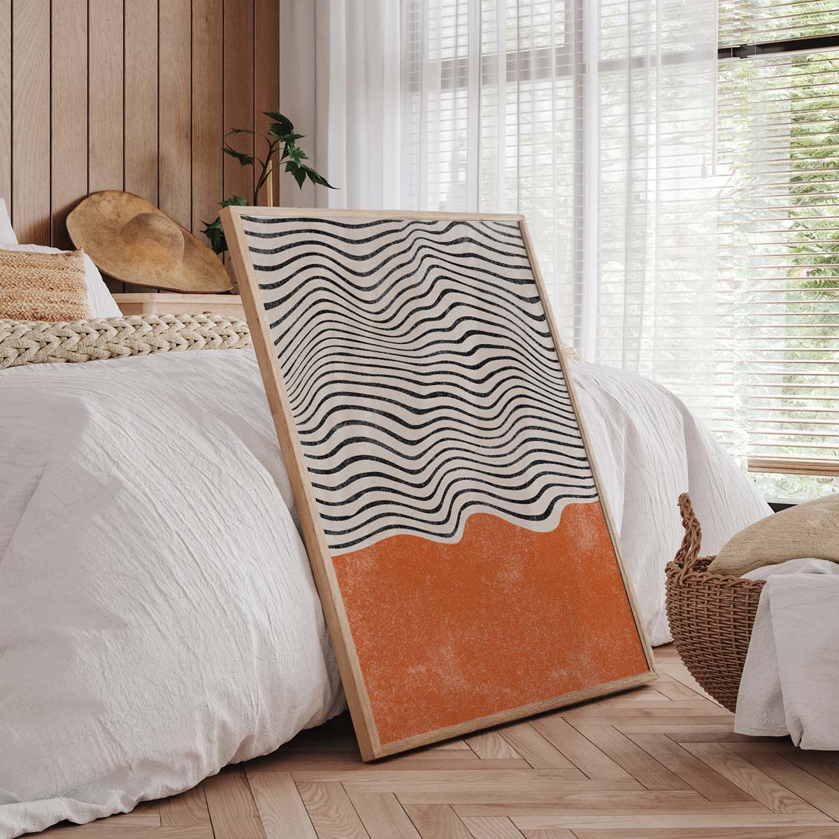 Abstract Wave Art Print
