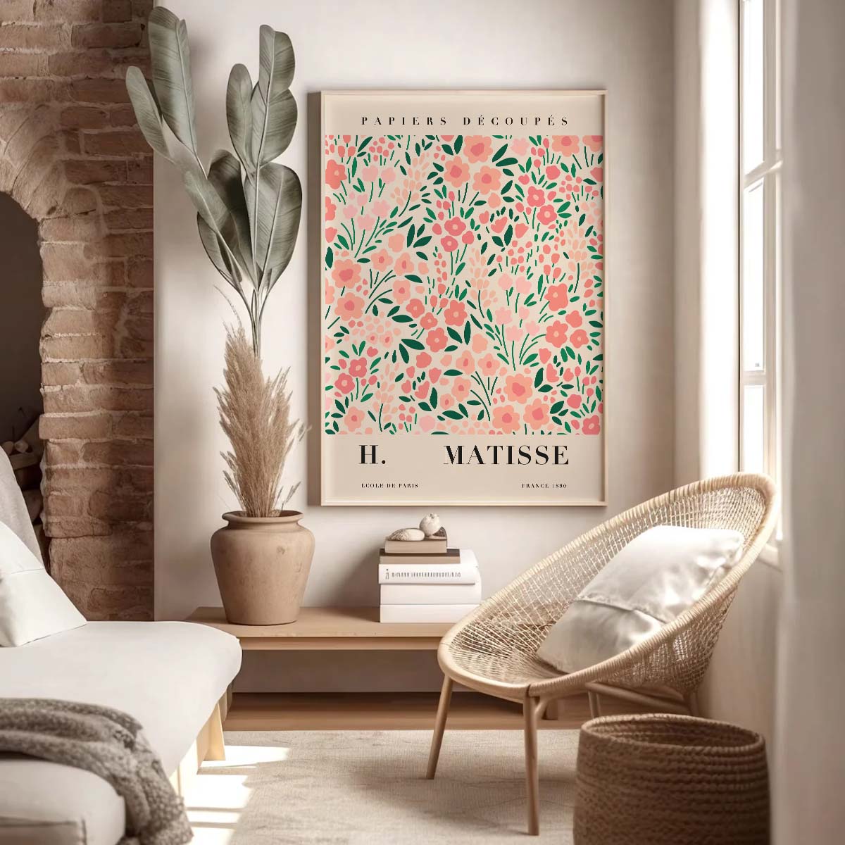 Floral Cutout Print