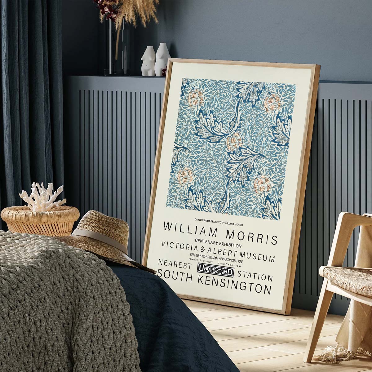 William Morris Exhibition Poster